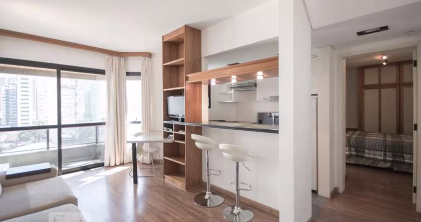 Apartamento à Venda - Itaim Bibi, 1 Quarto,  50 m2