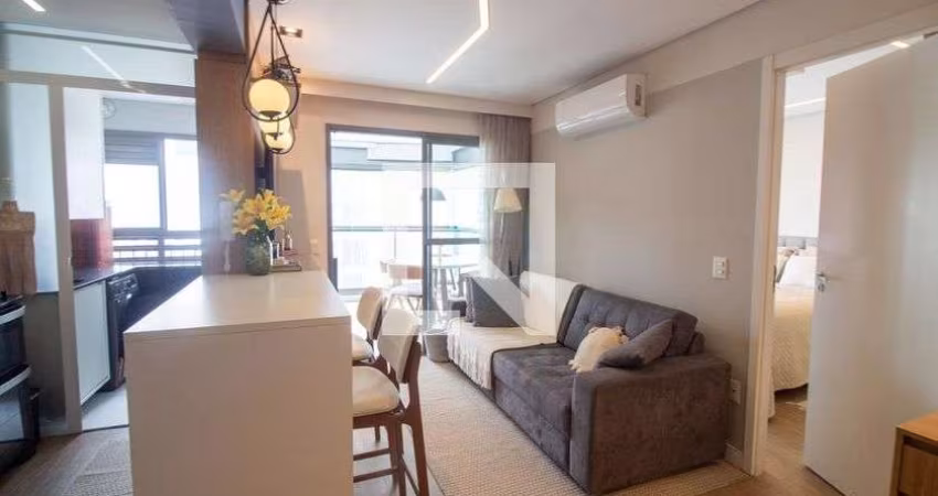 Apartamento à Venda - Brooklin, 1 Quarto,  50 m2
