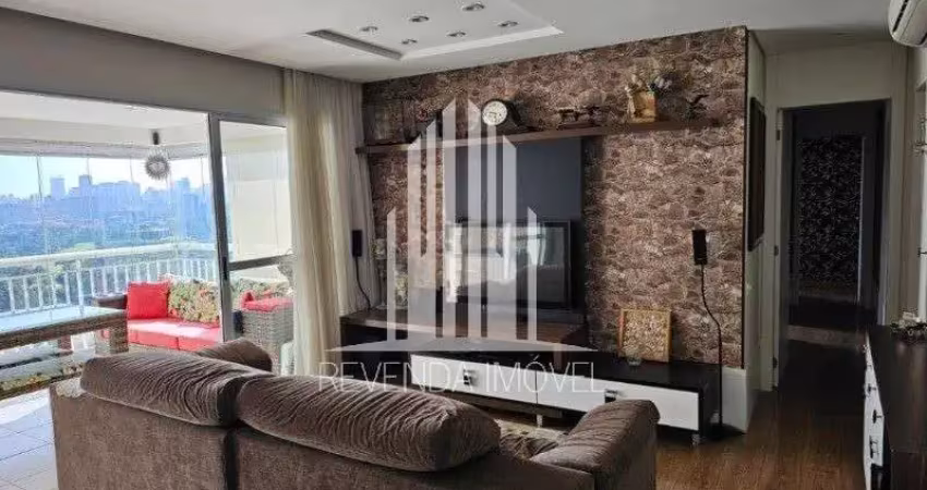 Apartamento de 117m² com 4 quartos e 2 vagas à venda em santo amaro