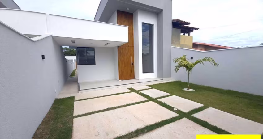 Itaipuaçu- Jd At. Oeste-Casa 3 Quartos-R$ 665 Mil
