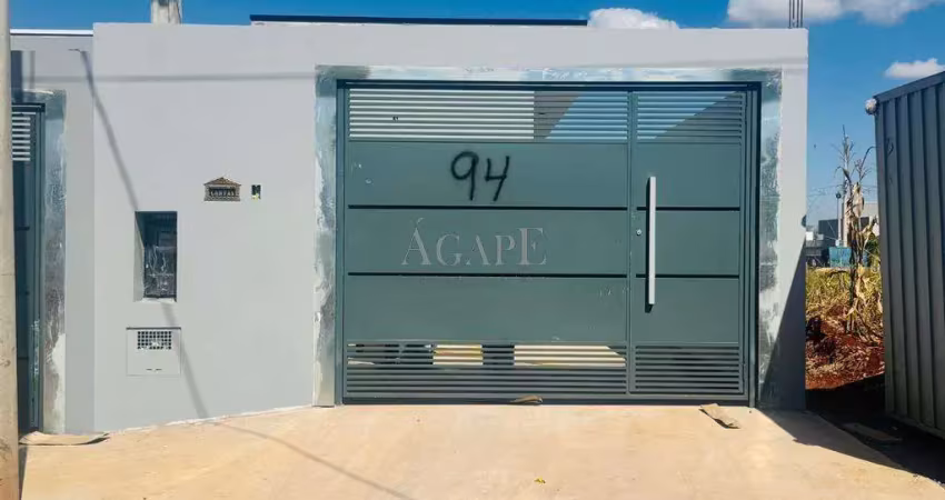 Casa à venda em artur nogueira, residencial nova conquista, com 2 quartos, com 51.55 m²