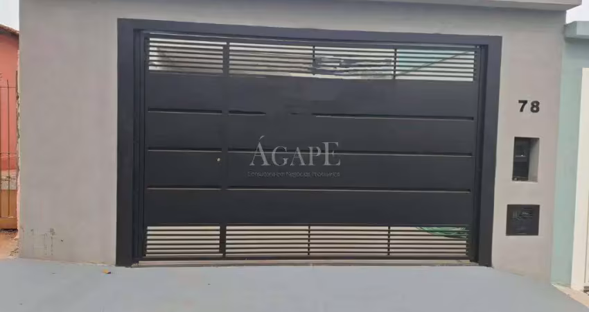 Casa à venda em cosmópolis, parque residencial rosamélia, com 3 quartos, com 95.25 m²