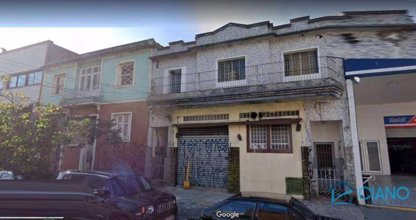 Terreno à venda, 500 m² por R$ 3.500.000,00 - Mooca - São Paulo/SP