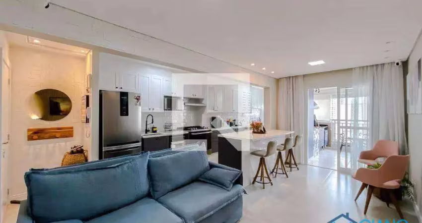 Apartamento com 3 dormitórios à venda, 93 m² por r$ 1.090.000,00 - mooca - são paulo/sp