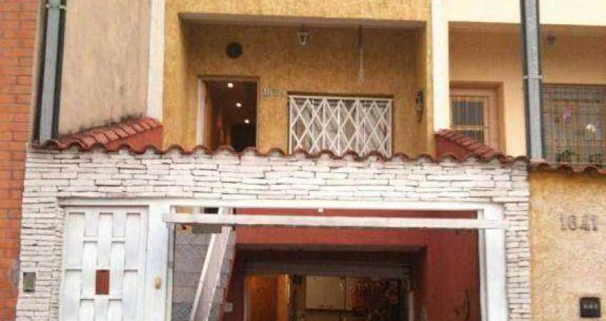 Sobrado com 2 dormitórios, 131 m² - venda por R$ 645.000,00 ou aluguel por R$ 3.300,00/mês - Vila Bertioga - São Paulo/SP