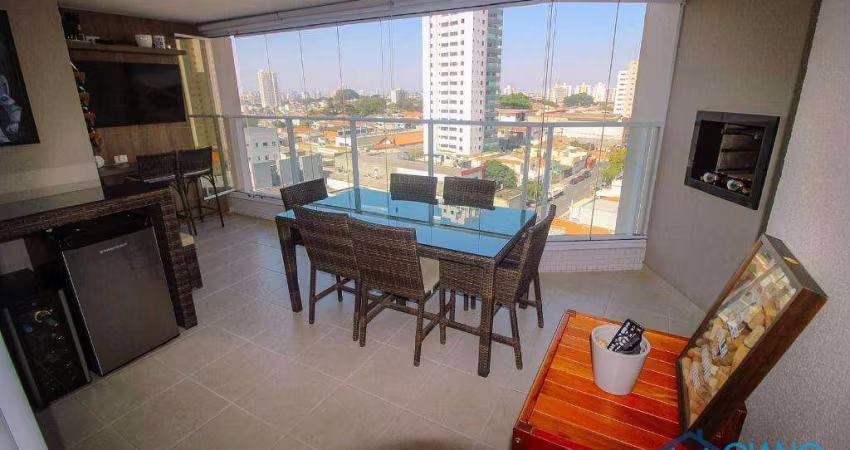Apartamento com 3 dormitórios à venda, 108 m² por R$ 1.280.000,00 - Mooca - São Paulo/SP