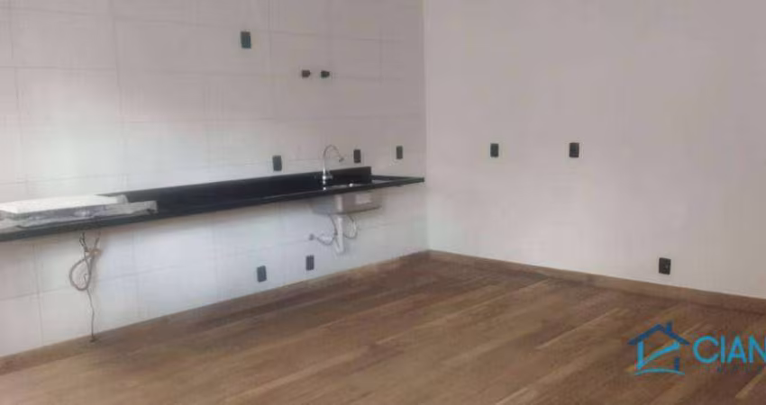 Apartamento com 1 dormitório para alugar, 50 m² por R$ 1.700,00/mês - Mooca - São Paulo/SP