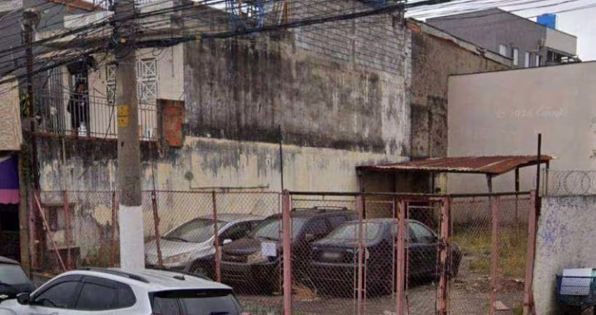 Terreno à venda, 328 m² por R$ 1.600.000,00 - Belenzinho - São Paulo/SP