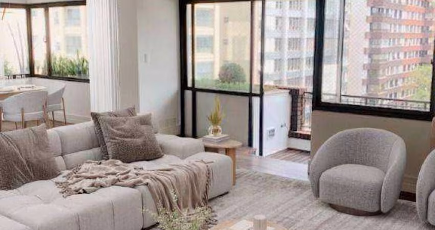 Apartamento com 4 dormitórios para alugar, 250 m² por R$ 33.769,55/mês - Jardim Europa - São Paulo/SP