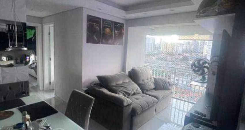Apartamento com 2 dormitórios à venda, 52 m² por R$ 550.000,00 - Tatuapé - São Paulo/SP