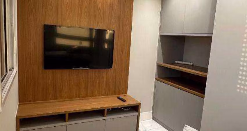 Apartamento com 1 dormitório para alugar, 48 m² por R$ 3.500,00/mês - Tatuapé - São Paulo/SP