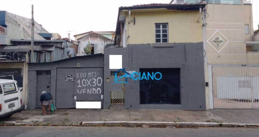 Terreno à venda, 300 m² por R$ 1.110.000,00 - Mooca - São Paulo/SP