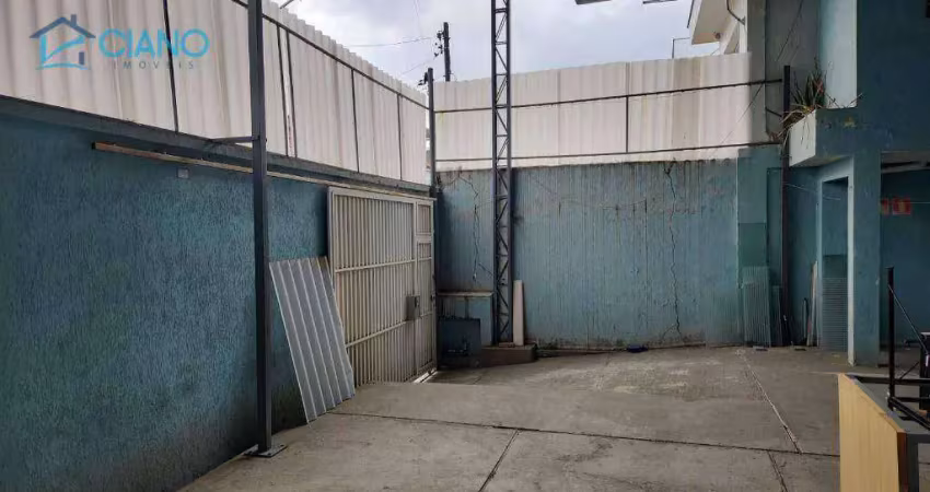 Mooca galpão com vão livre e escritório para alugar, 200 m² por r$ 5.500/mês