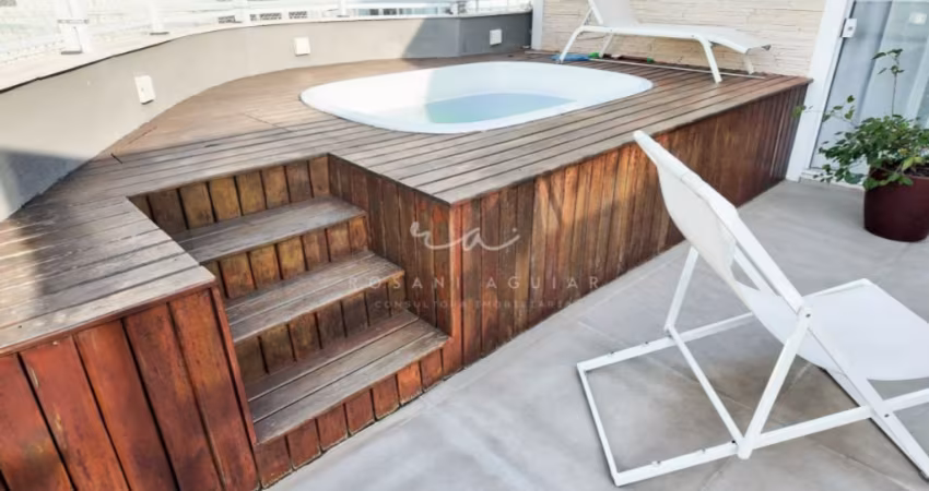 Cobertura duplex 3 quartos com churrasqueira e piscina na Freguesia de Jacarepaguá