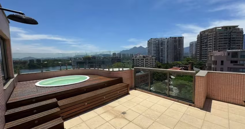 Cobertura duplex no condomínio ocean drive  na orla da barra da tijuca