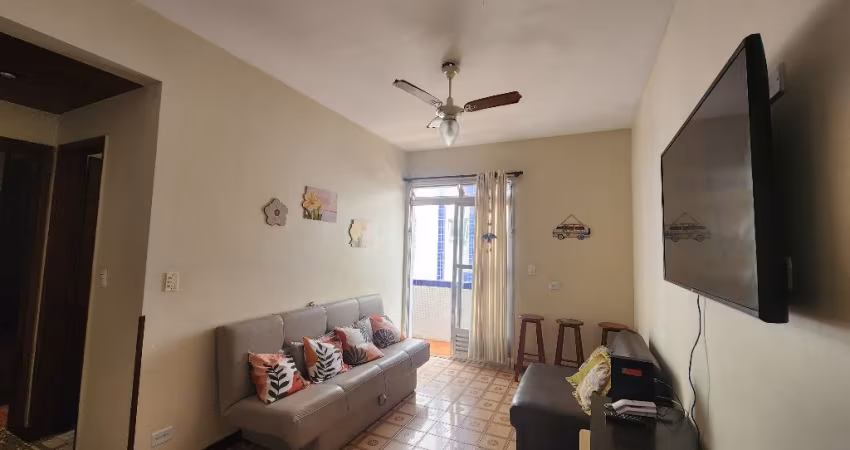 Apartamento 1 dormitório pé na areia Enseada Guarujá SP