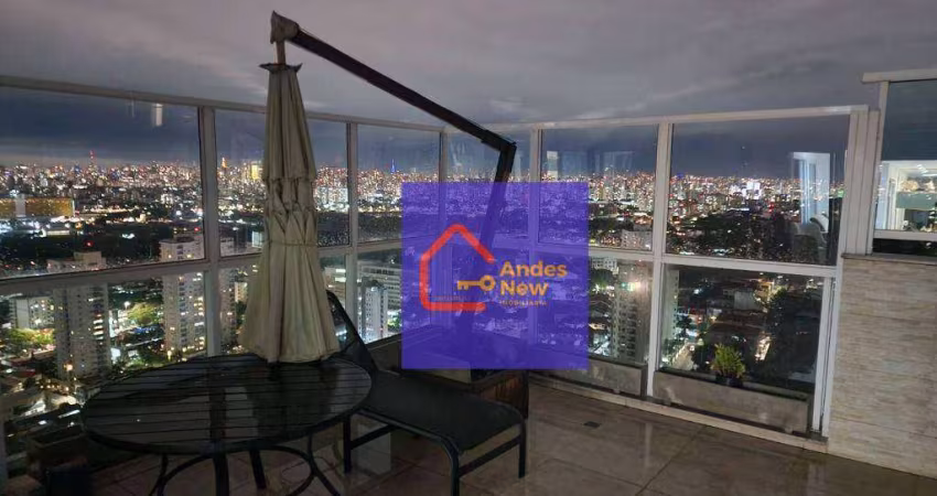 Cobertura Duplex Alto Padrão 4 suítes 4 vgs  à venda, 326 m² por R$ 4.300.000,00 - Santana - São Paulo/SP