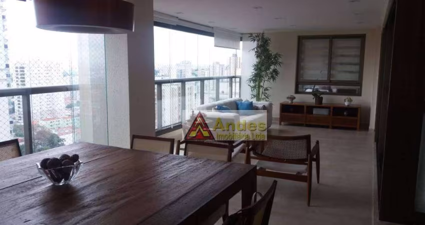 Apartamento com 4 suites e quatro vagas de garagem, 250 m² - venda por R$ 3.500.000 ou aluguel por R$ 23.700/mês - Santana - São Paulo/SP