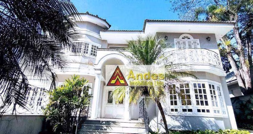 Casa Espetaculosa com 4 suites 6 vagas piscina salão de festas , 590 m² - venda por R$ 3.000.000 ou aluguel por R$ 17.300/mês - Horto Florestal /SP