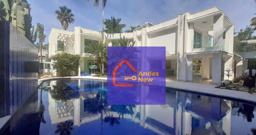Mansão Belíssima Aceita permuta Coml  6 Suítes  à venda, 1191 m² por R$ 16.000.000,00 - Riviera de São Lourenço - Bertioga/SP