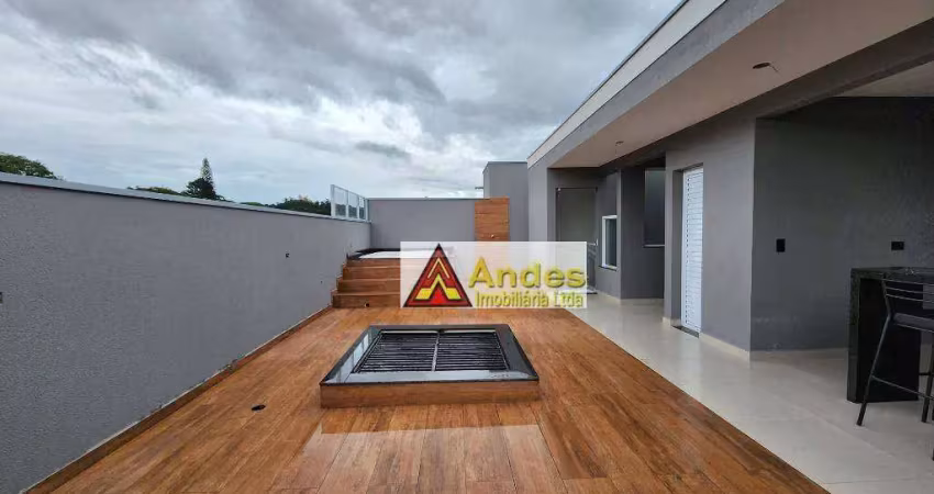 Fino acabamento para Cobertura Duplex Nova 3 dormitórios 2 suítes 2 vagas à venda, 170 m² por R$ 1.350.000 - Horto Florestal - São Paulo/SP