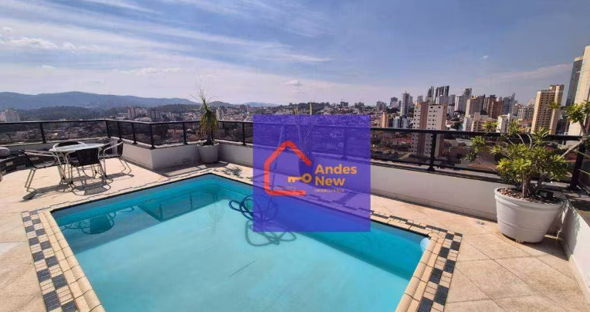 Cobertura Duplex Vista Panorâmica Pronta p/ Morar  3 dorms 2 suítes 4 vagas à venda, 282 m² por R$ 1.599.000 - Água Fria - São Paulo/SP