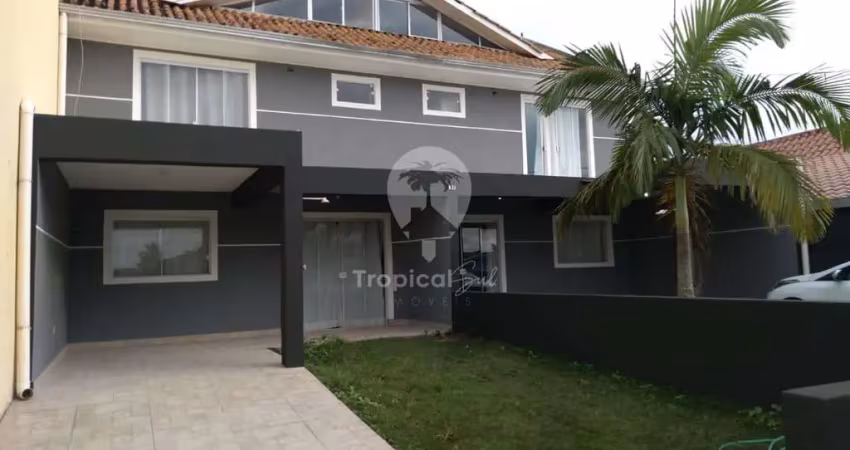 Sobrado com 3 dormitórios à venda, shangri-lá, pontal do parana - pr
