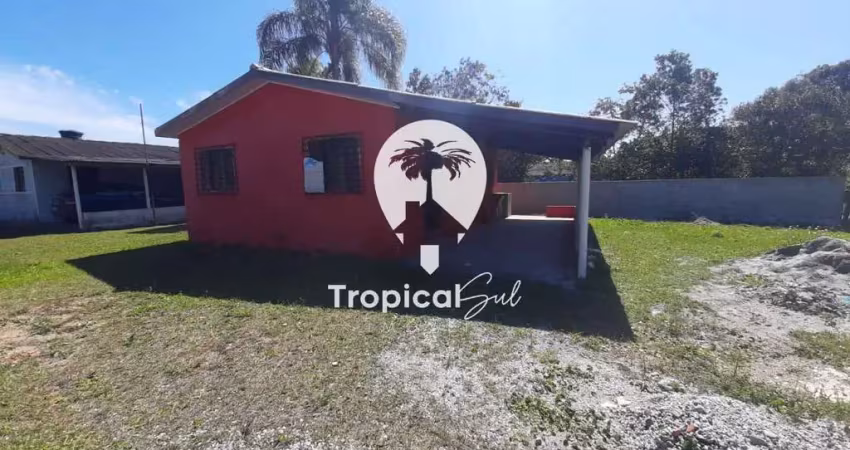 Casa com 2 dormitórios para locação, guapê, pontal do parana - pr