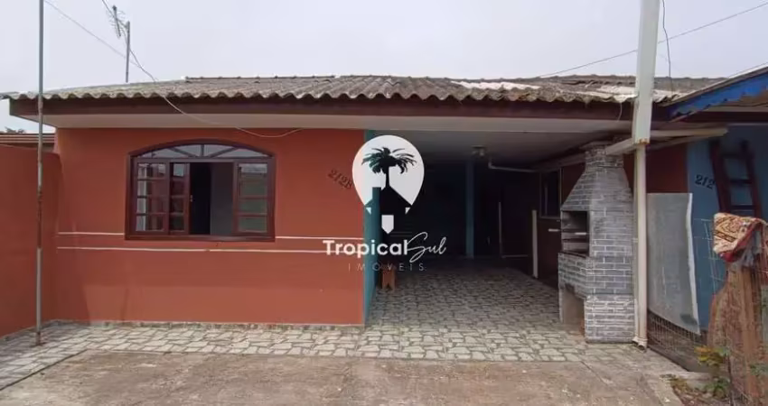 Casa com 2 dormitórios para locação, ipanema, pontal do parana - pr