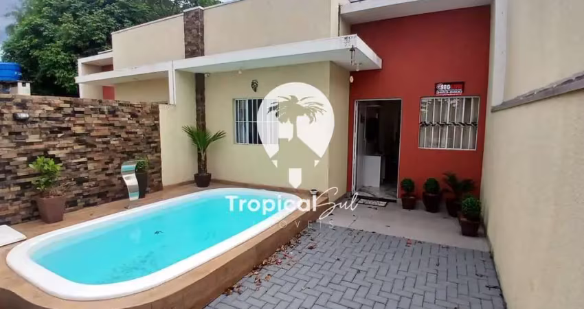 Casa com 2 dorm. para locação temporada, shangri-lá, pontal do parana -pr