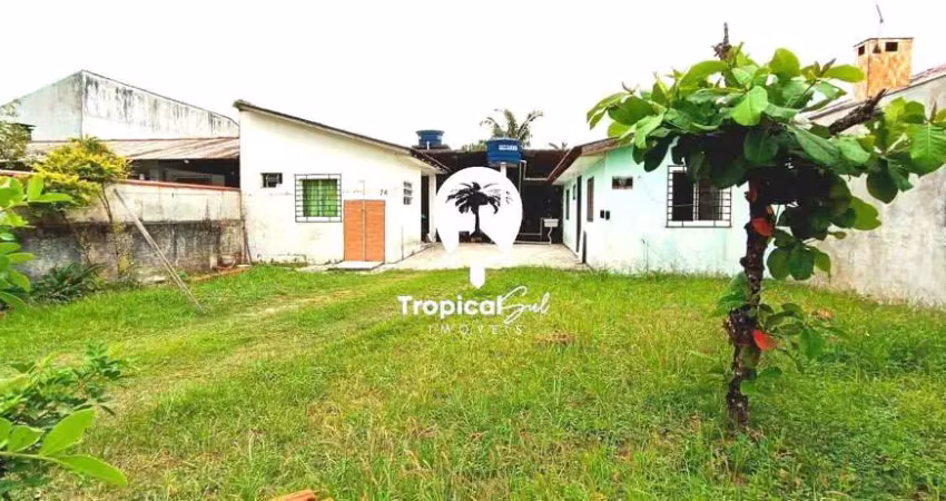 Casa com 2 dormitórios para locação, ipanema, pontal do parana - pr