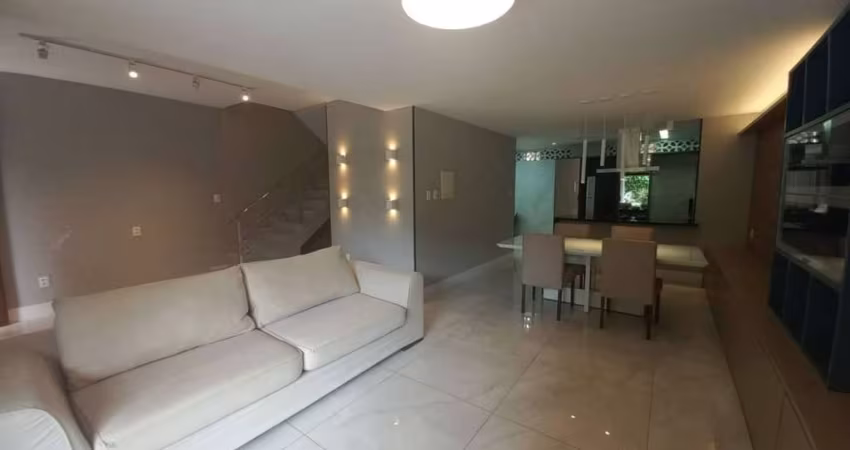 ÓTIMA CASA DUPLEX MOBILIADA 3 quartos em condomínio com lazer completo, no Caji