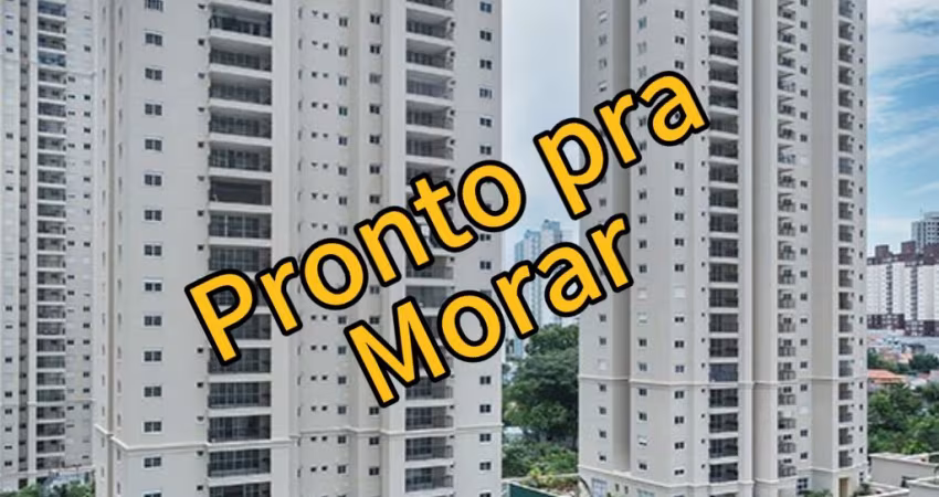 Pronto de 122m² 2 vagas c/ 3 suítes e uma Ampla Sacada