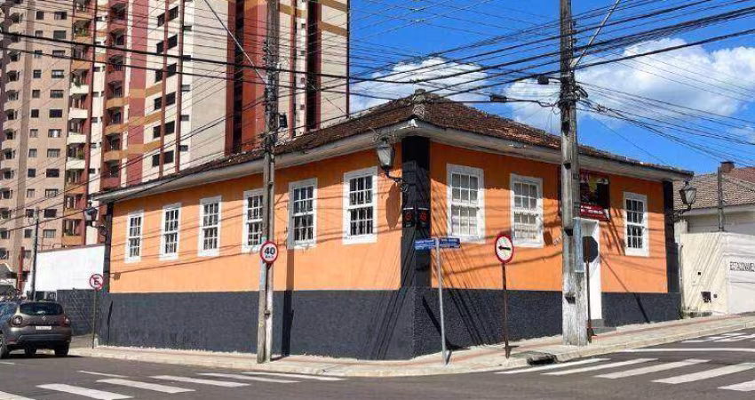 TERRENO COMERCIAL 385,40m²com casa à venda, 214 m² por R$ 1.300.000 - Centro - Guarapuava/PR