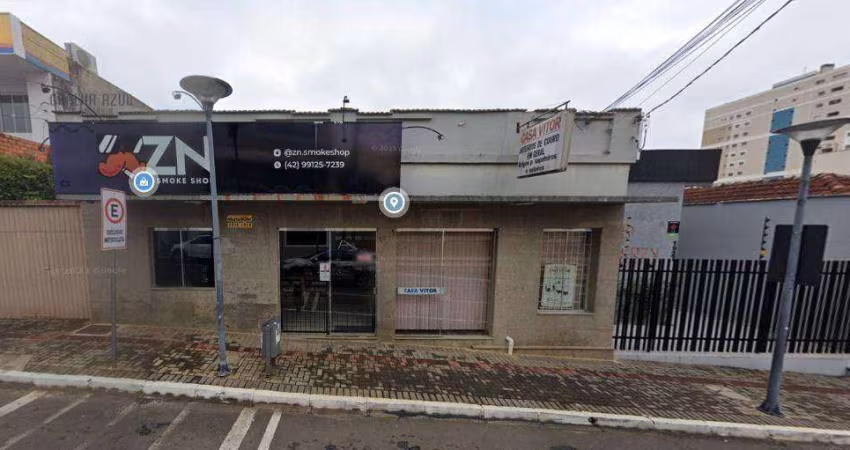 Imovel comercial no centro de Guarapuava PR à venda, 1.100M² de terreno e 309,28 de area construida por R$ 2.600.000 - Centro - Guarapuava/PR