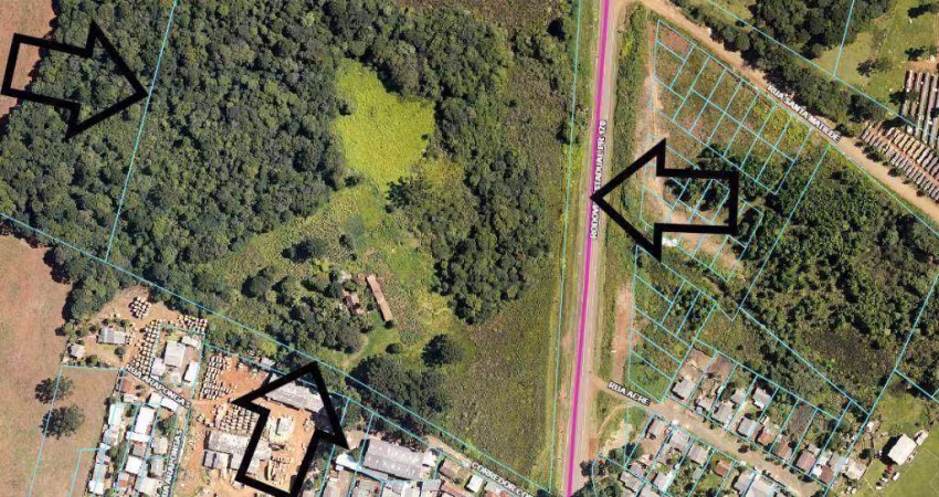 Terreno à venda, 85814 m² por R$ 7.000.000,00 - Boqueirão - Guarapuava/PR