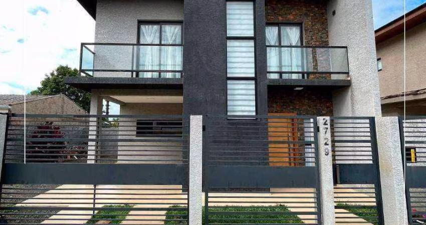 Sobrado com 3 dormitórios, 125 m² - venda por R$ 870.000,00 ou aluguel por R$ 3.551,23/mês - Dos Estados - Guarapuava/PR