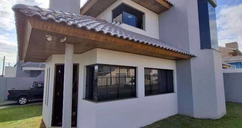 Sobrado com 4 dormitórios para alugar, 163 m² por R$ 5.080,25/mês - Santana - Guarapuava/PR