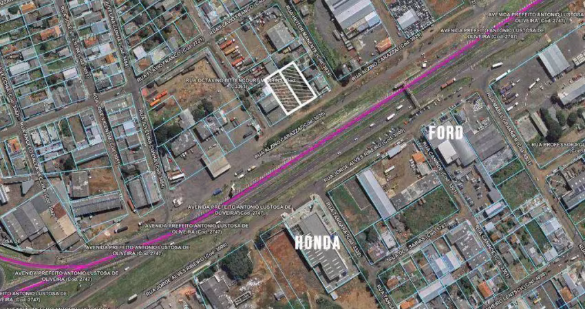 Terreno para alugar, 2000 m² por r$ 2.000,00/mês - primavera - guarapuava/pr