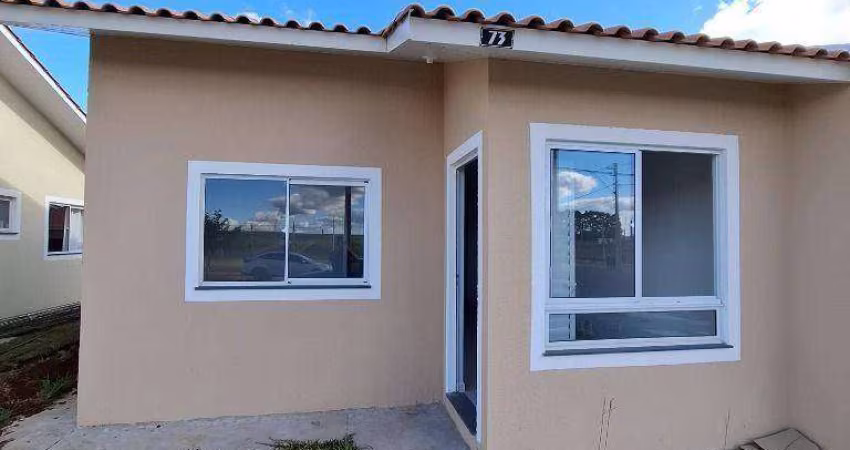 Casa com 2 dormitórios para alugar, 47 m² por R$ 1.254,70/mês - Industrial - Guarapuava/PR