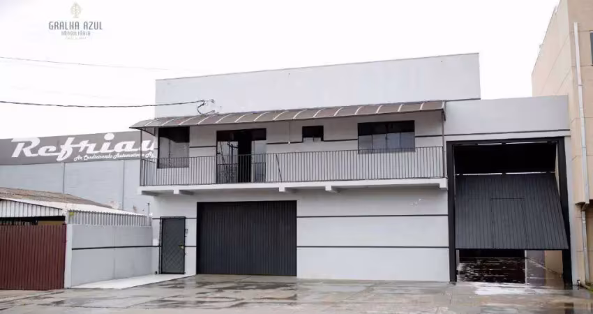 Sala comercial mais apartamento à venda, 352 m² por r$ 1.200.000 - são cristóvão - guarapuava/pr