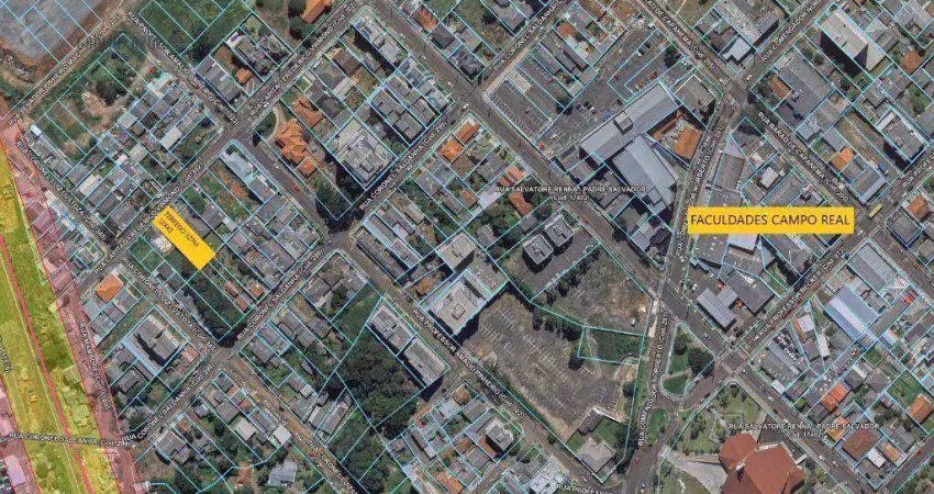 Terreno à venda, 527 m² por r$ 400.000 - santa cruz - guarapuava/pr
