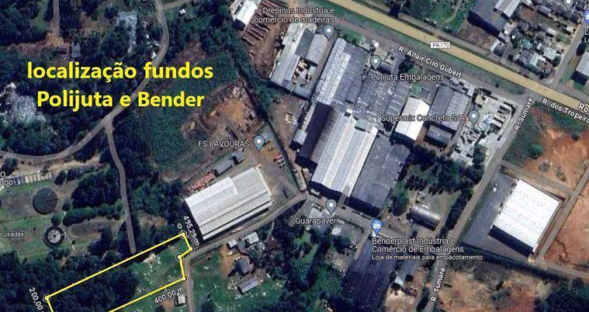 Terreno à venda, 9973 m² por r$ 2.950.000,00 - vila bela - guarapuava/pr