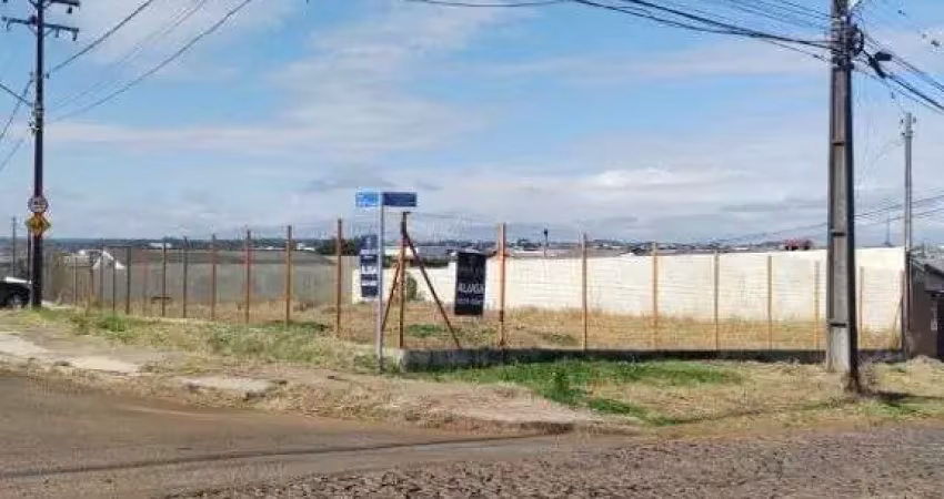 Terreno para alugar, 552 m² - industrial - guarapuava/pr