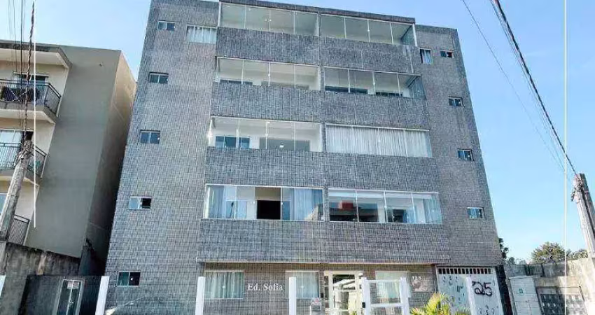 Apartamento com 3 dormitórios para alugar, 95 m² por r$ 2.400,00/mês - santa cruz - guarapuava/pr