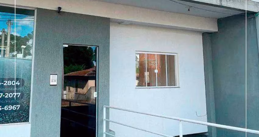 Kitnet com 1 dormitório para alugar, 25 m²  - santa cruz - guarapuava/pr