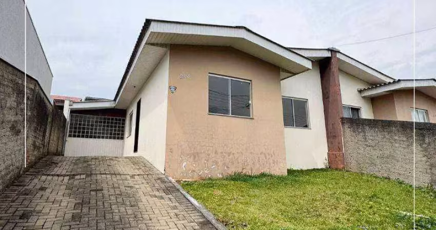 Casa com 3 dormitórios para alugar, 120 m²  - mirante da serra - guarapuava/pr
