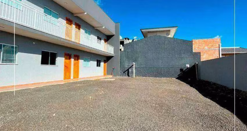 Kitnet com 1 dormitório para alugar, 28 m²  - vila carli - guarapuava/pr