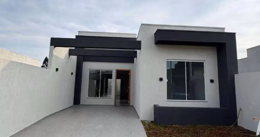 Casa com 2 dormitórios à venda, 76 m² por r$ 400.000,00 - boqueirão - guarapuava/pr