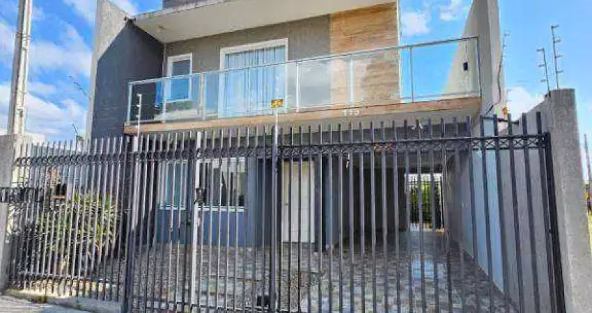 Sobrado para alugar, 130 m² por r$ 3.500/mês - boqueirão - guarapuava/pr